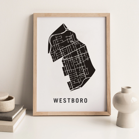 Westboro Map, Ottawa