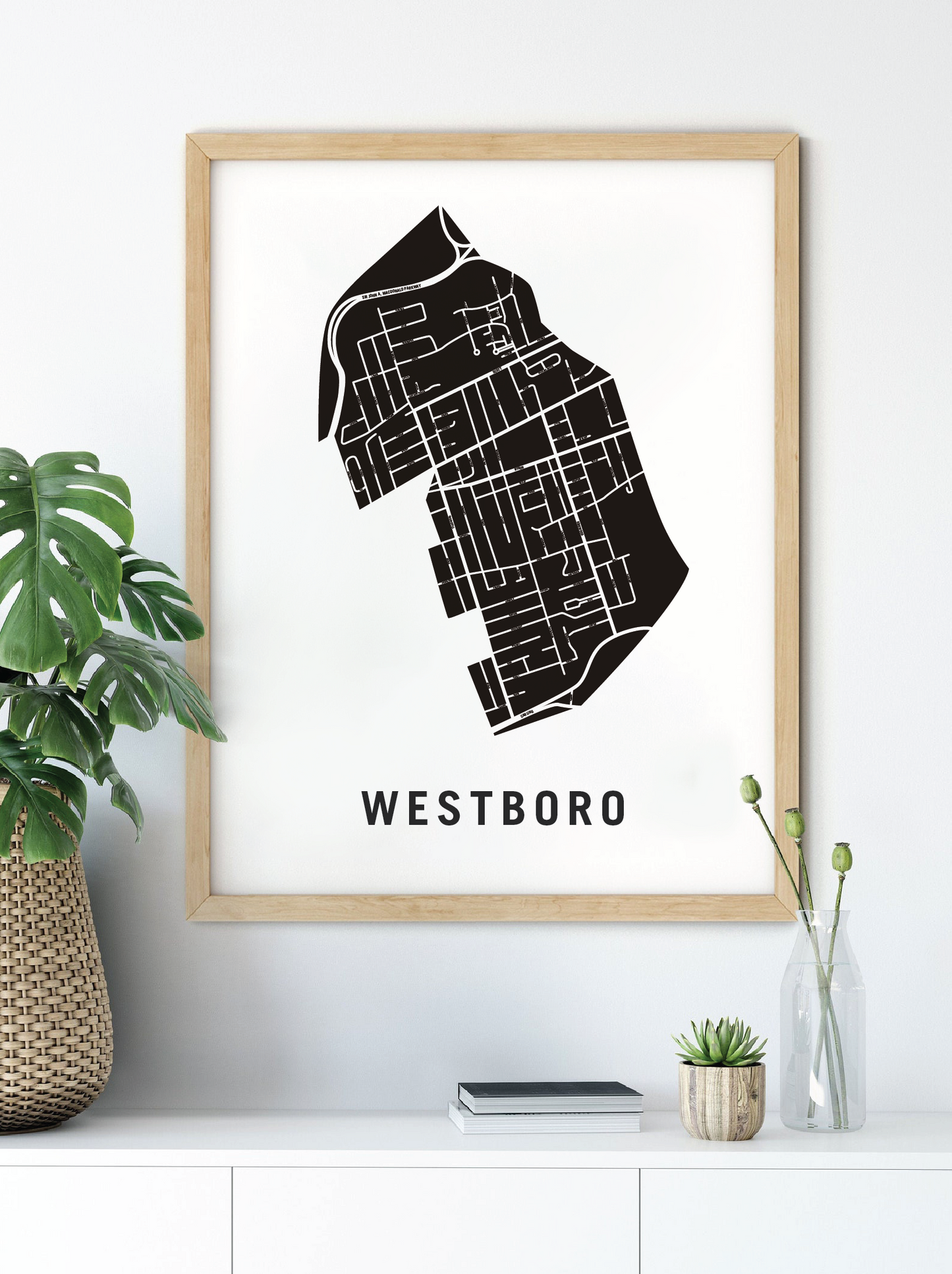 Westboro Map, Ottawa