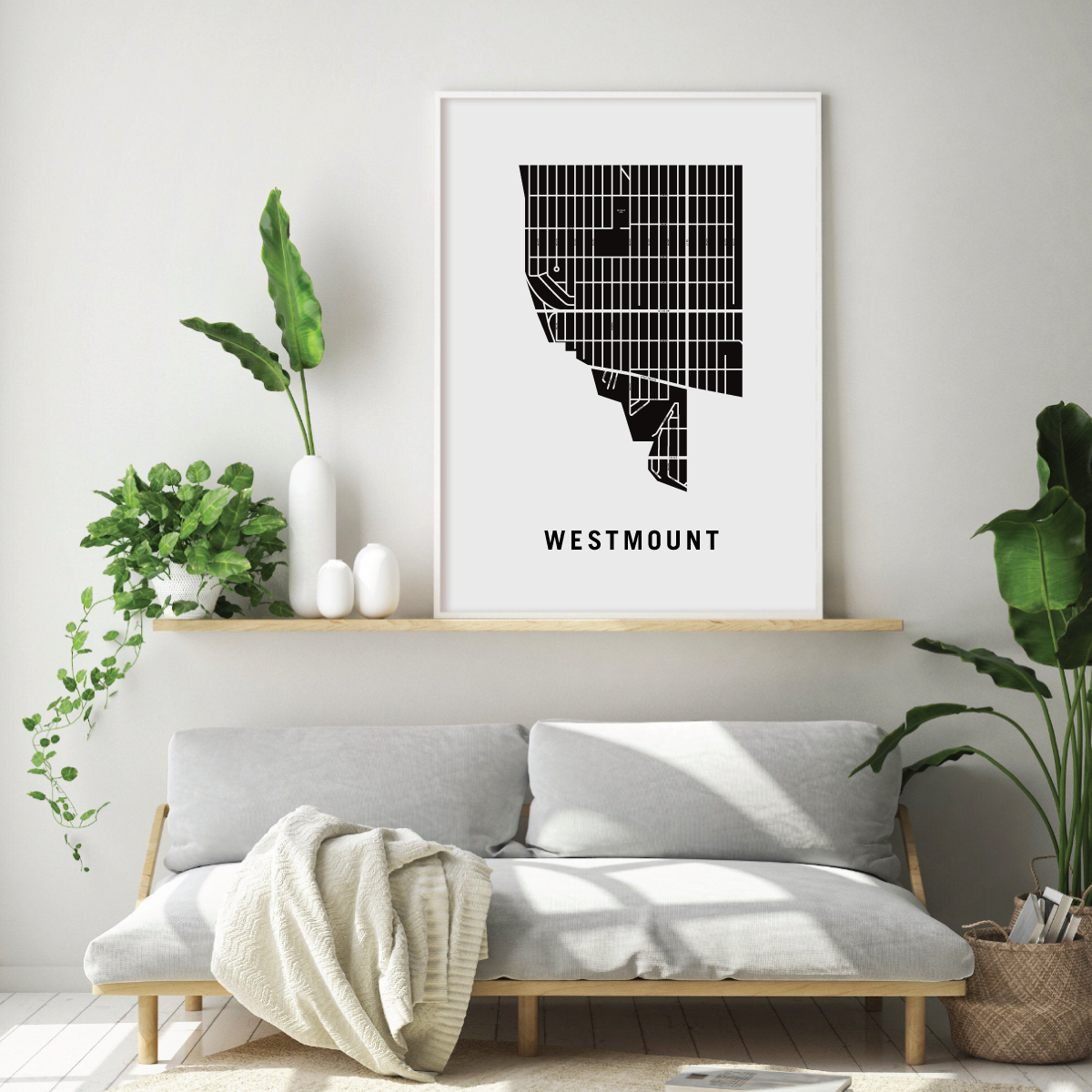 Westmount Map, Edmonton