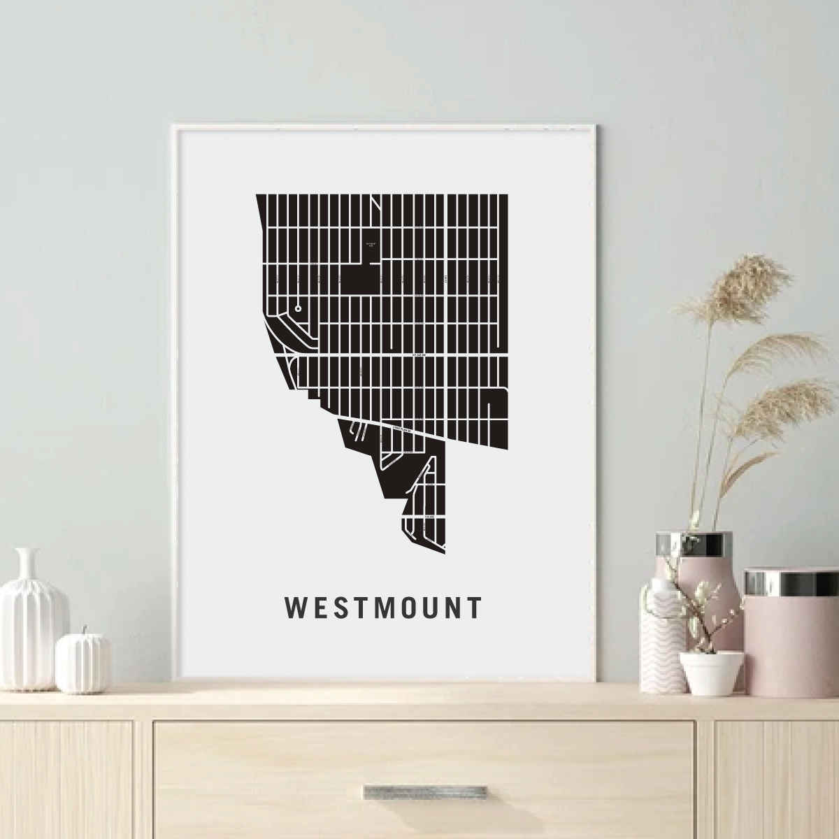 Westmount Map, Edmonton