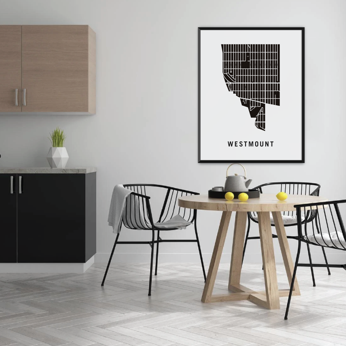 Westmount Map, Edmonton