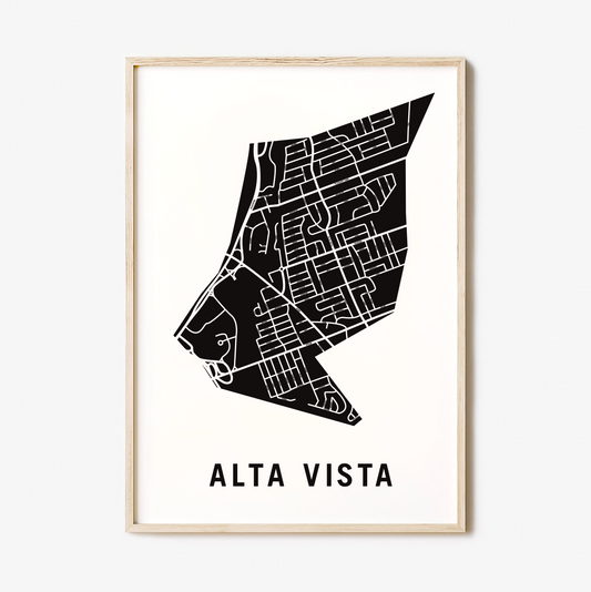 Alta Vista Map, Ottawa