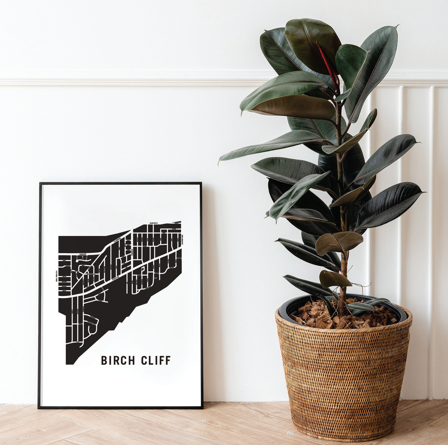 Birch Cliff Map, Toronto
