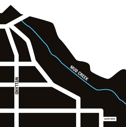 Moore Park Map, Toronto