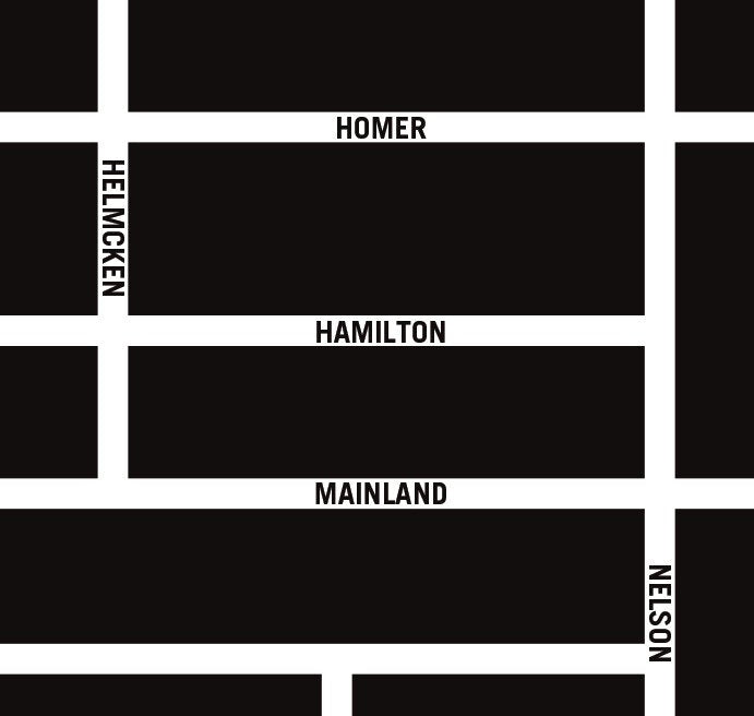 Yaletown Map, Vancouver