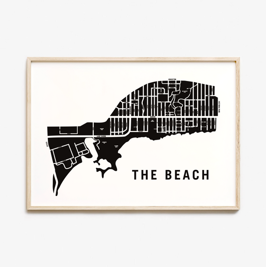 The Beaches / The Beach Map, Toronto