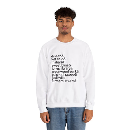 Crewneck Sweatshirt - Leslieville Neighbourhood