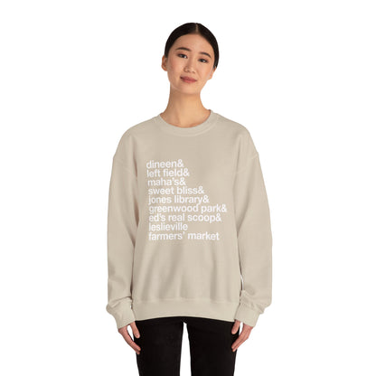 Crewneck Sweatshirt - Leslieville Neighbourhood