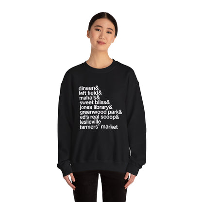 Crewneck Sweatshirt - Leslieville Neighbourhood