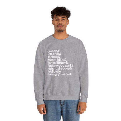 Crewneck Sweatshirt - Leslieville Neighbourhood