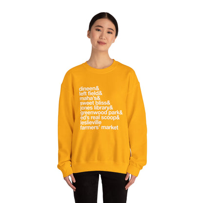 Leslieville Neighbourhood Crewneck Sweatshirt