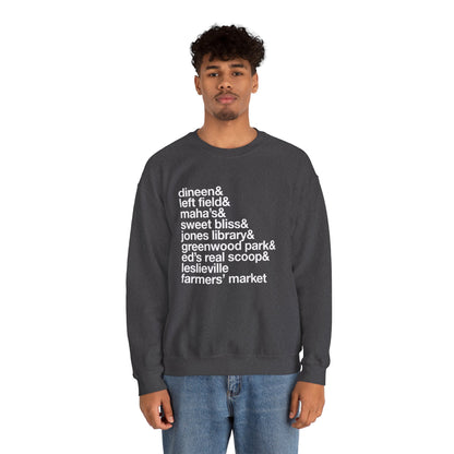 Leslieville Neighbourhood Crewneck Sweatshirt