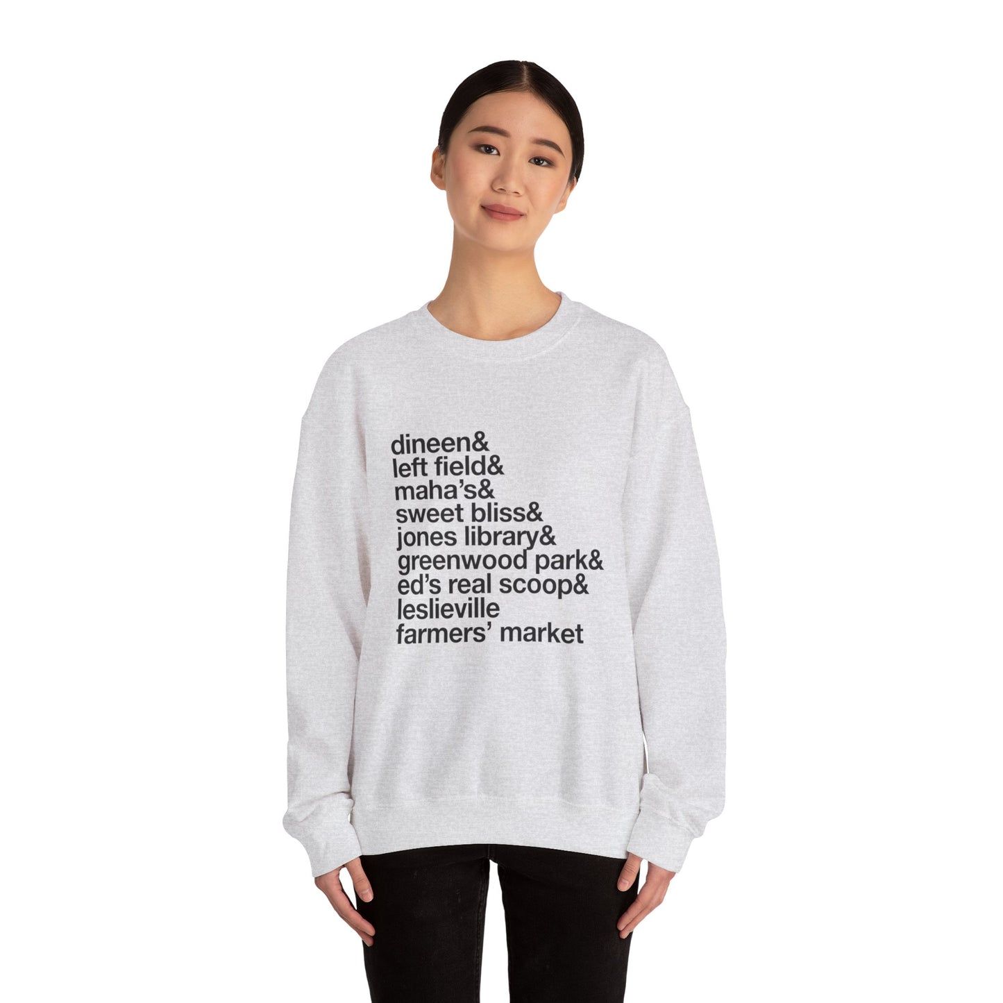 Leslieville Neighbourhood Crewneck Sweatshirt