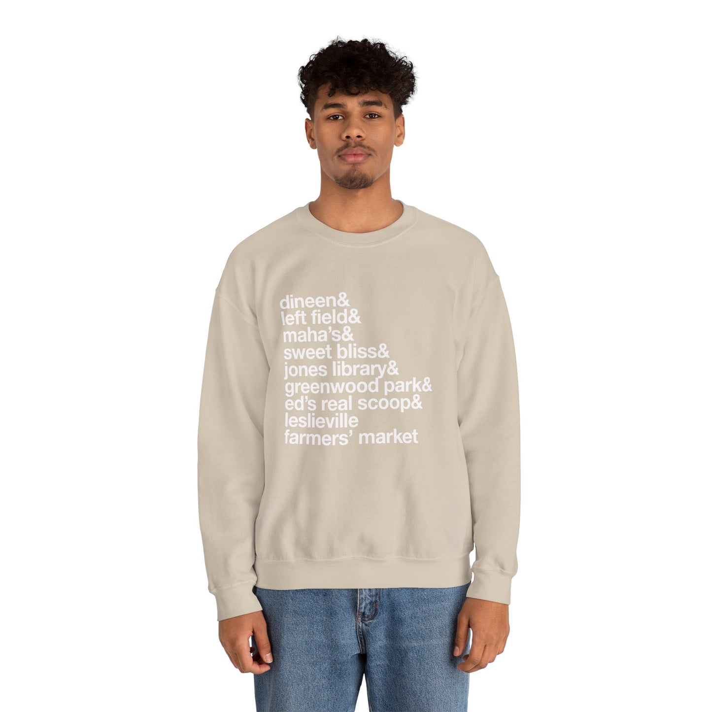 Leslieville Neighbourhood Crewneck Sweatshirt