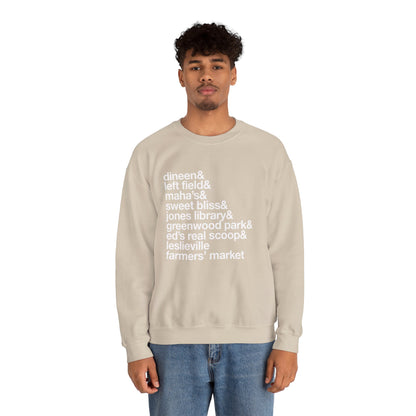 Leslieville Neighbourhood Crewneck Sweatshirt