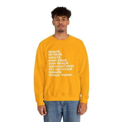 Leslieville Neighbourhood Crewneck Sweatshirt