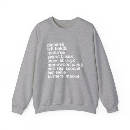 Crewneck Sweatshirt - Leslieville Neighbourhood