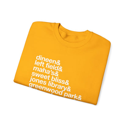 Leslieville Neighbourhood Crewneck Sweatshirt