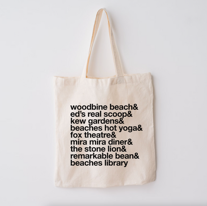 Tote Bag - The Beaches Neighbourhood