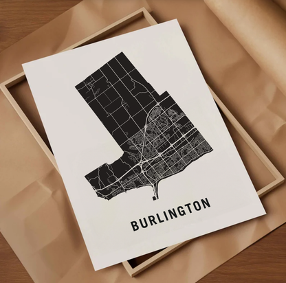 City of Burlington Map