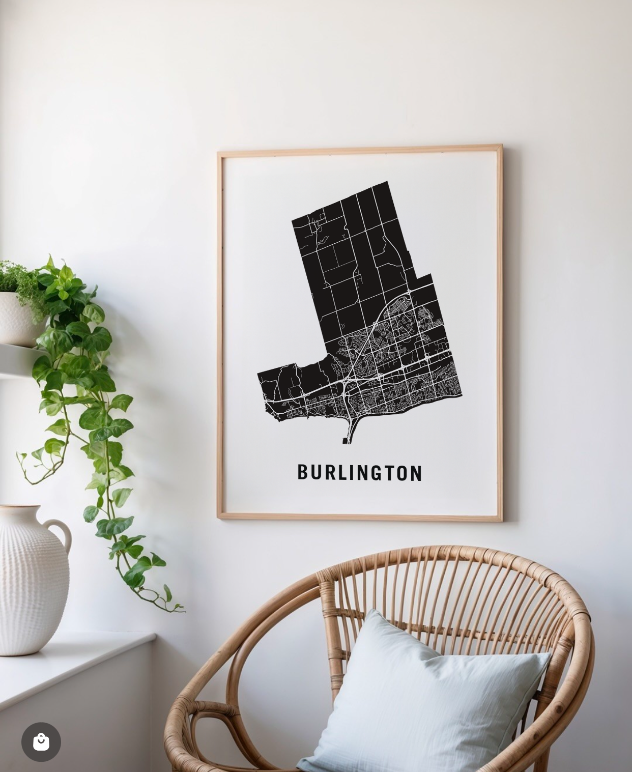 City of Burlington Map