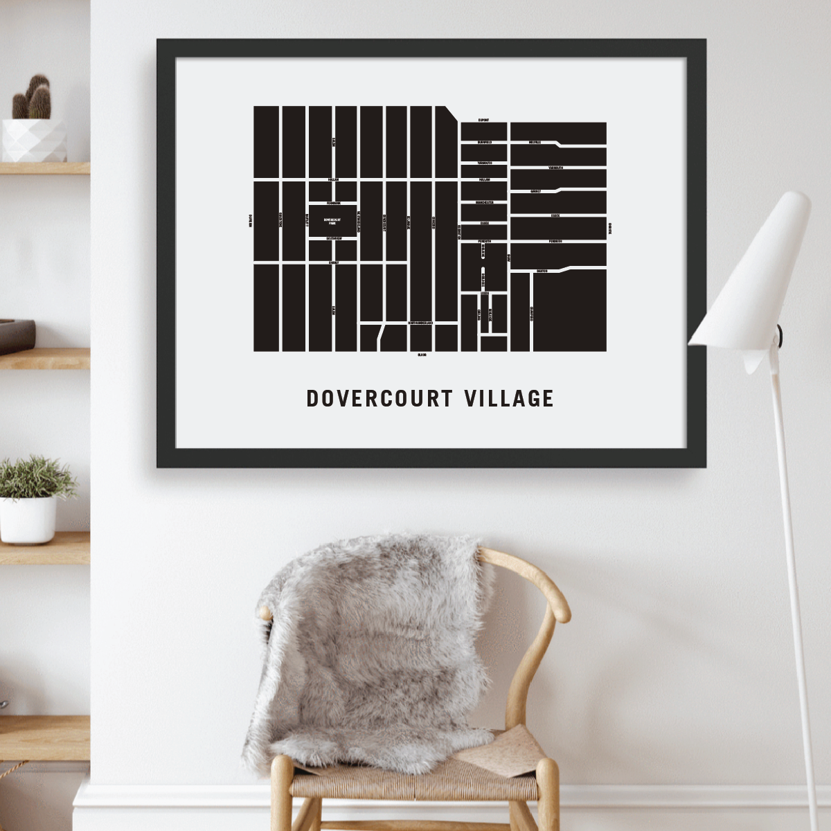 Dovercourt Park Map, Toronto
