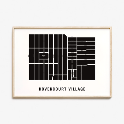 Dovercourt Park Map, Toronto