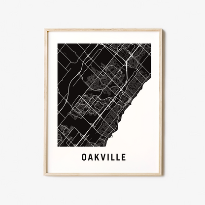 Oakville City Map