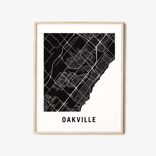 Oakville City Map