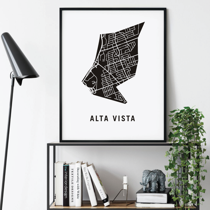 Alta Vista Map, Ottawa