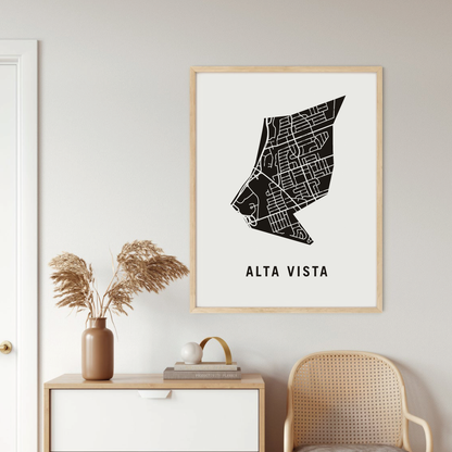 Alta Vista Map, Ottawa