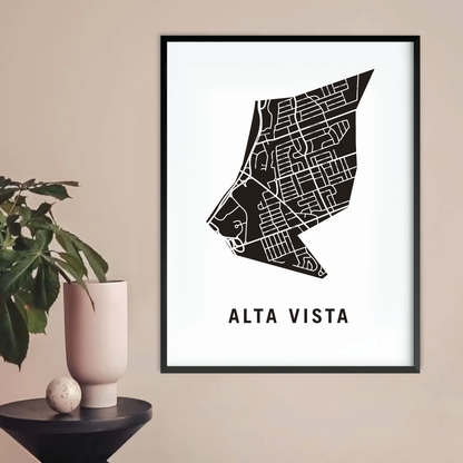 Alta Vista Map, Ottawa