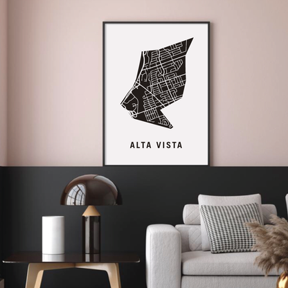 Alta Vista Map, Ottawa