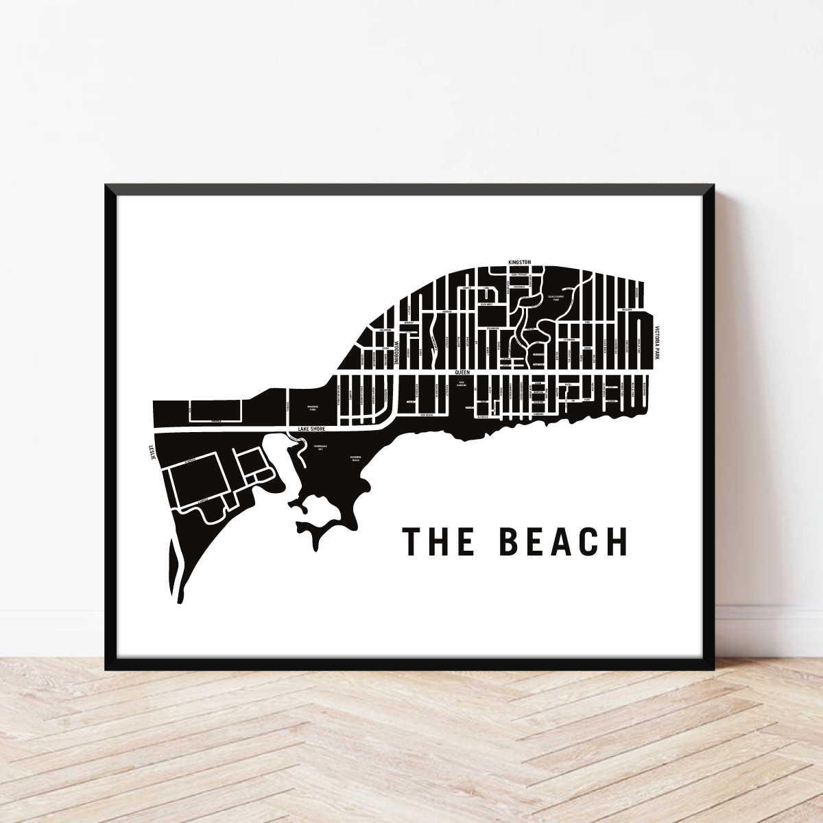 The Beaches / The Beach Map, Toronto