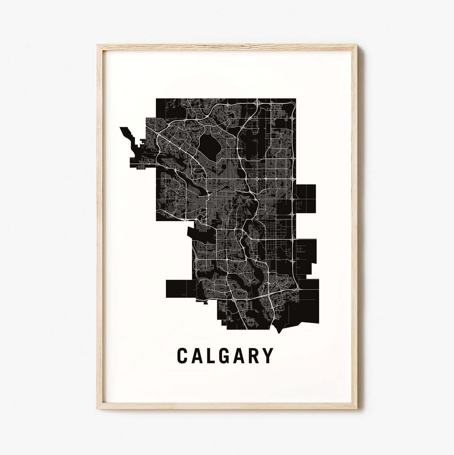 Calgary Map, Alberta