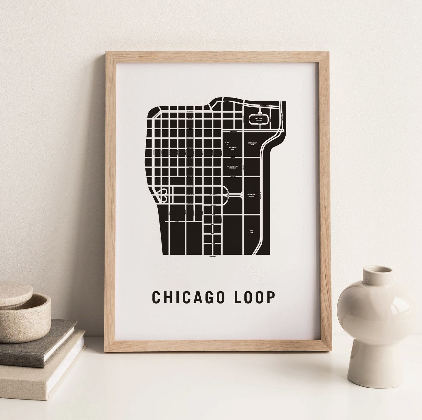 Chicago Loop Map, Chicago