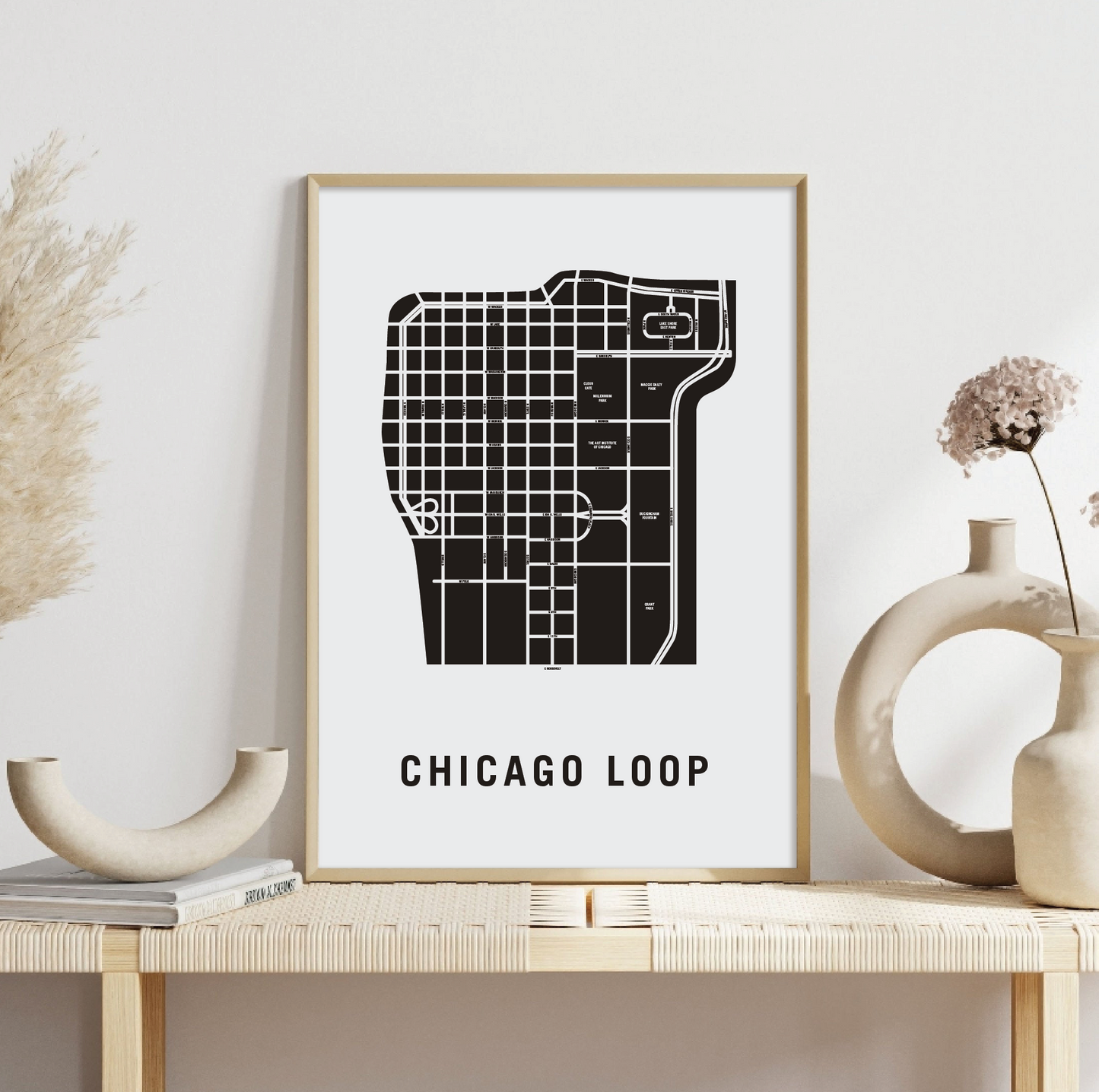 Chicago Loop Map, Chicago