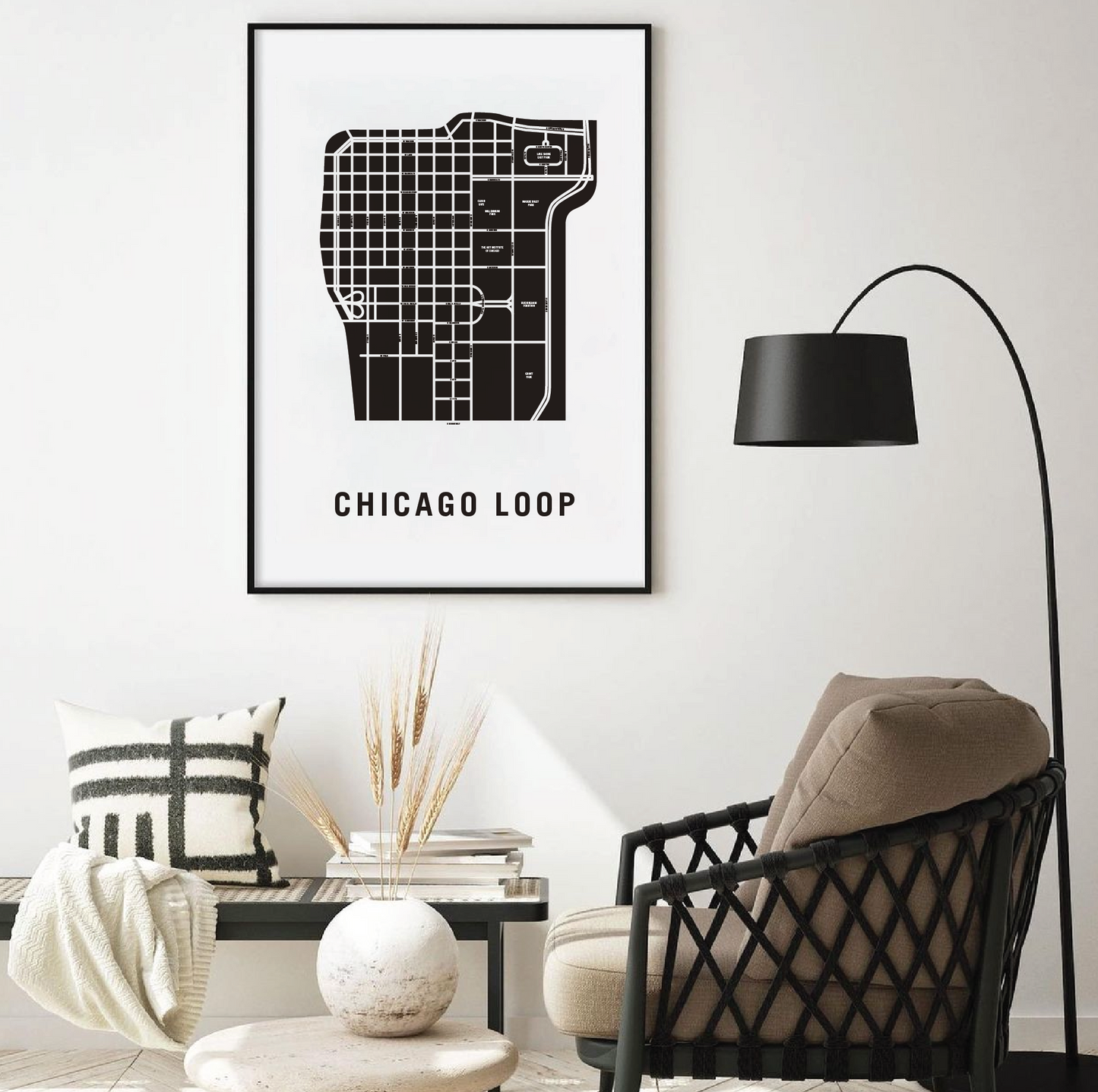 Chicago Loop Map, Chicago