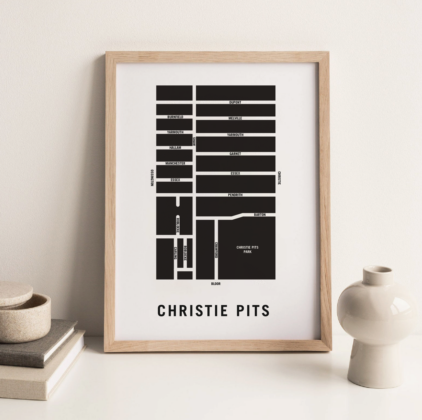 Christie Pits Map, Toronto