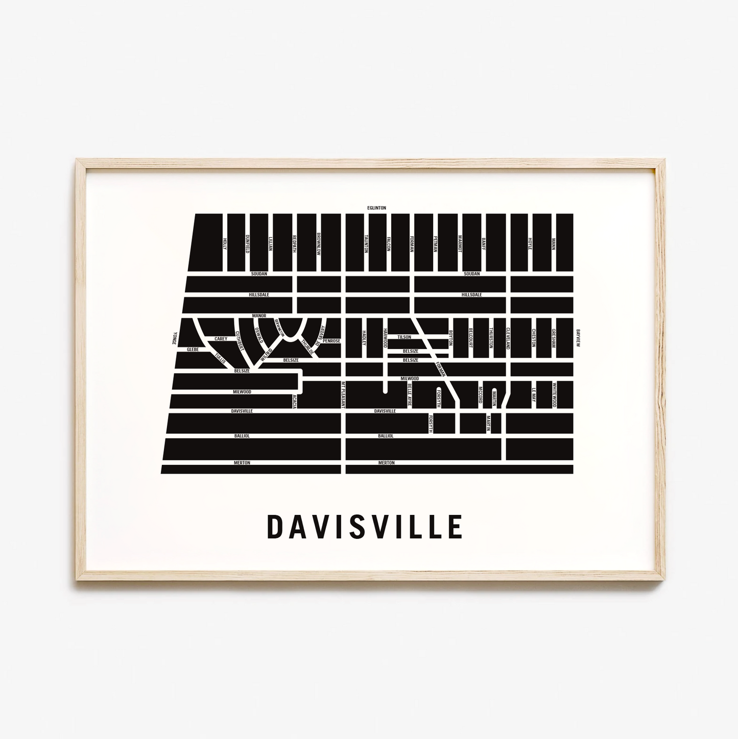 Davisville Map, Toronto