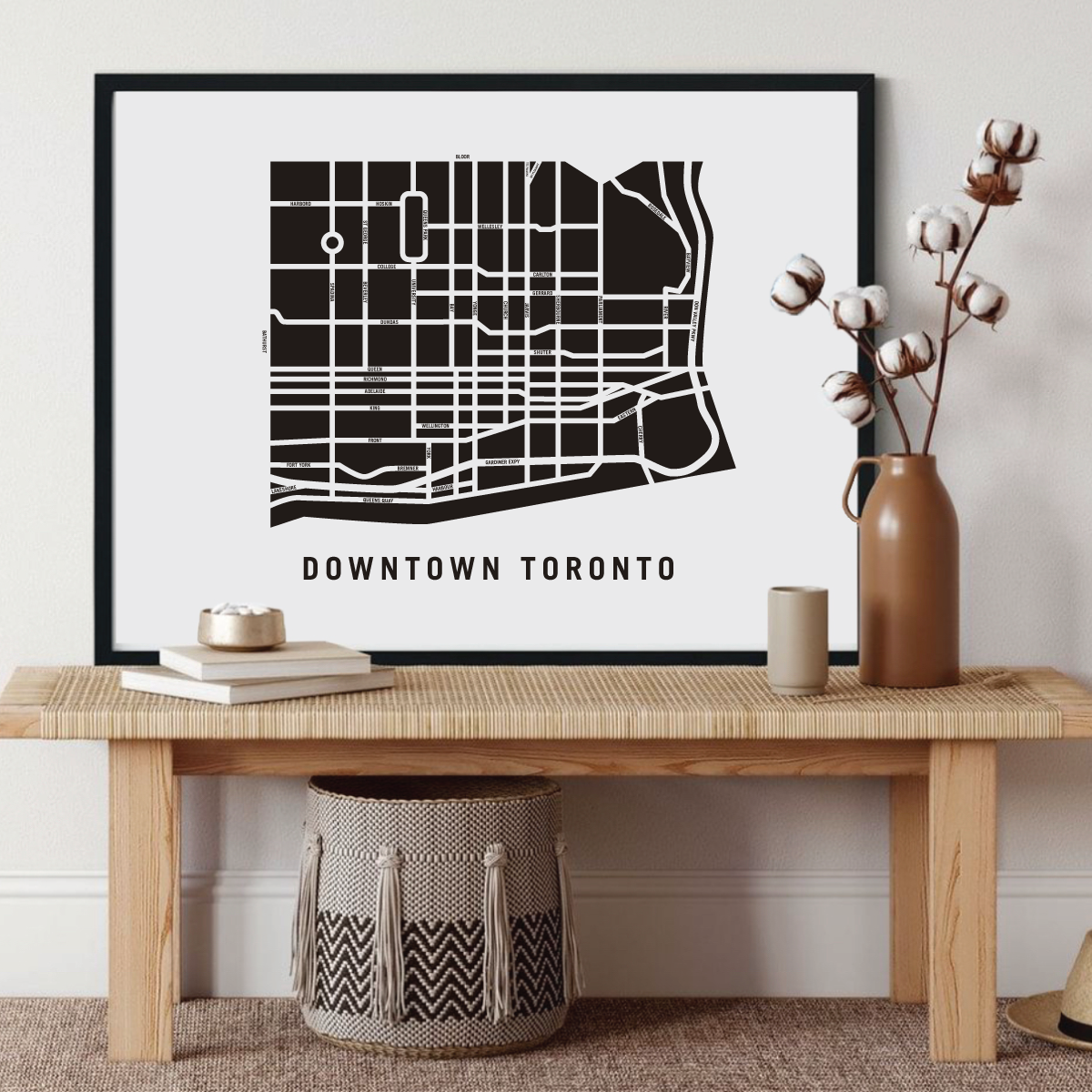 Map Of Downtown Toronto Six Maps That Put Canada's Downtown Cores In