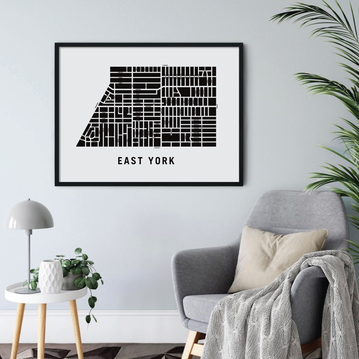 East York Version 2 Map, Toronto