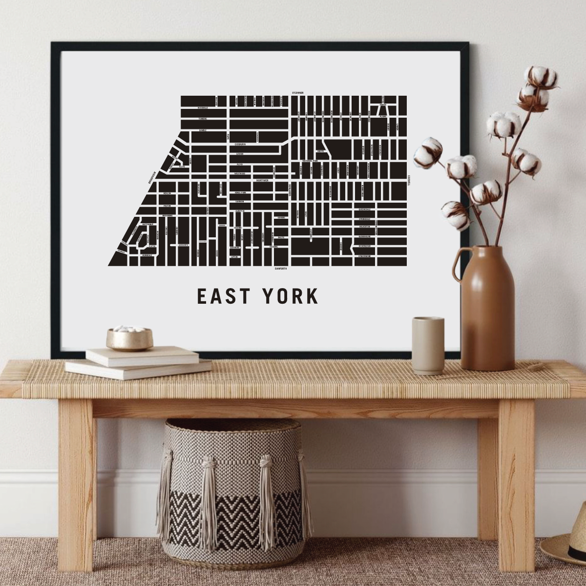 East York Version 2 Map, Toronto