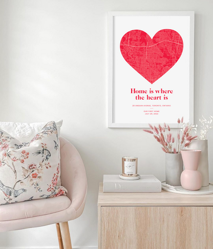 Home is where the Heart is | Mother's Day Gift