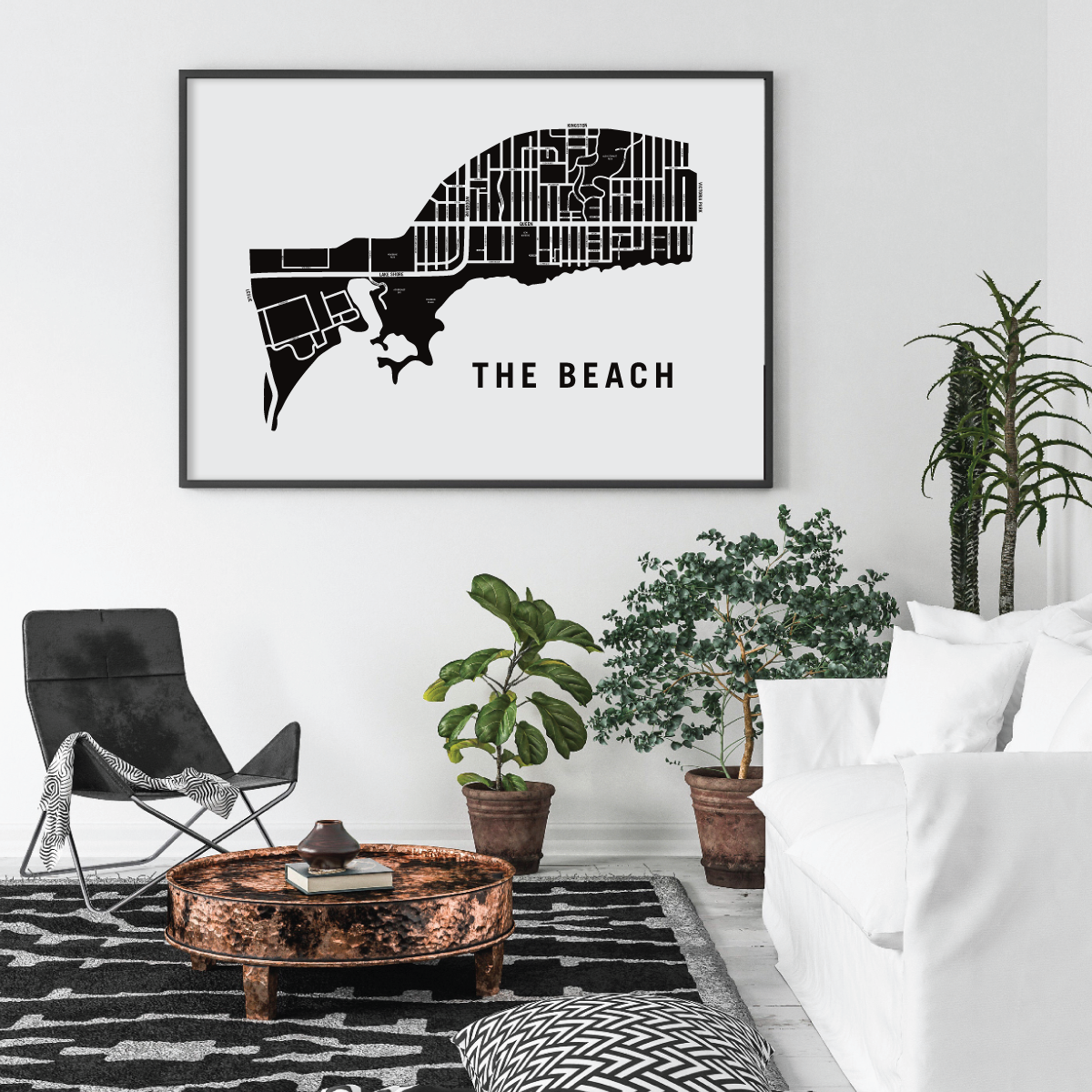 The Beaches / The Beach Map, Toronto