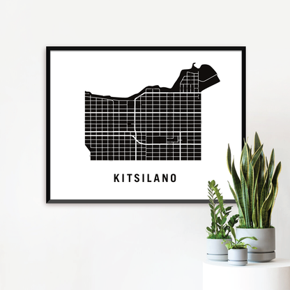 Kitsilano Map, Vancouver