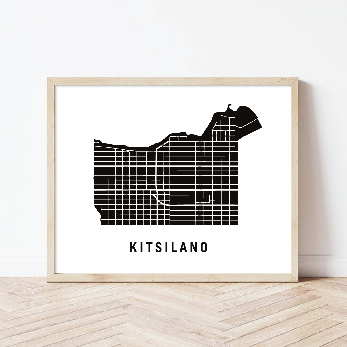 Kitsilano Map, Vancouver