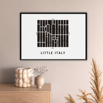 Little Italy Map, Toronto