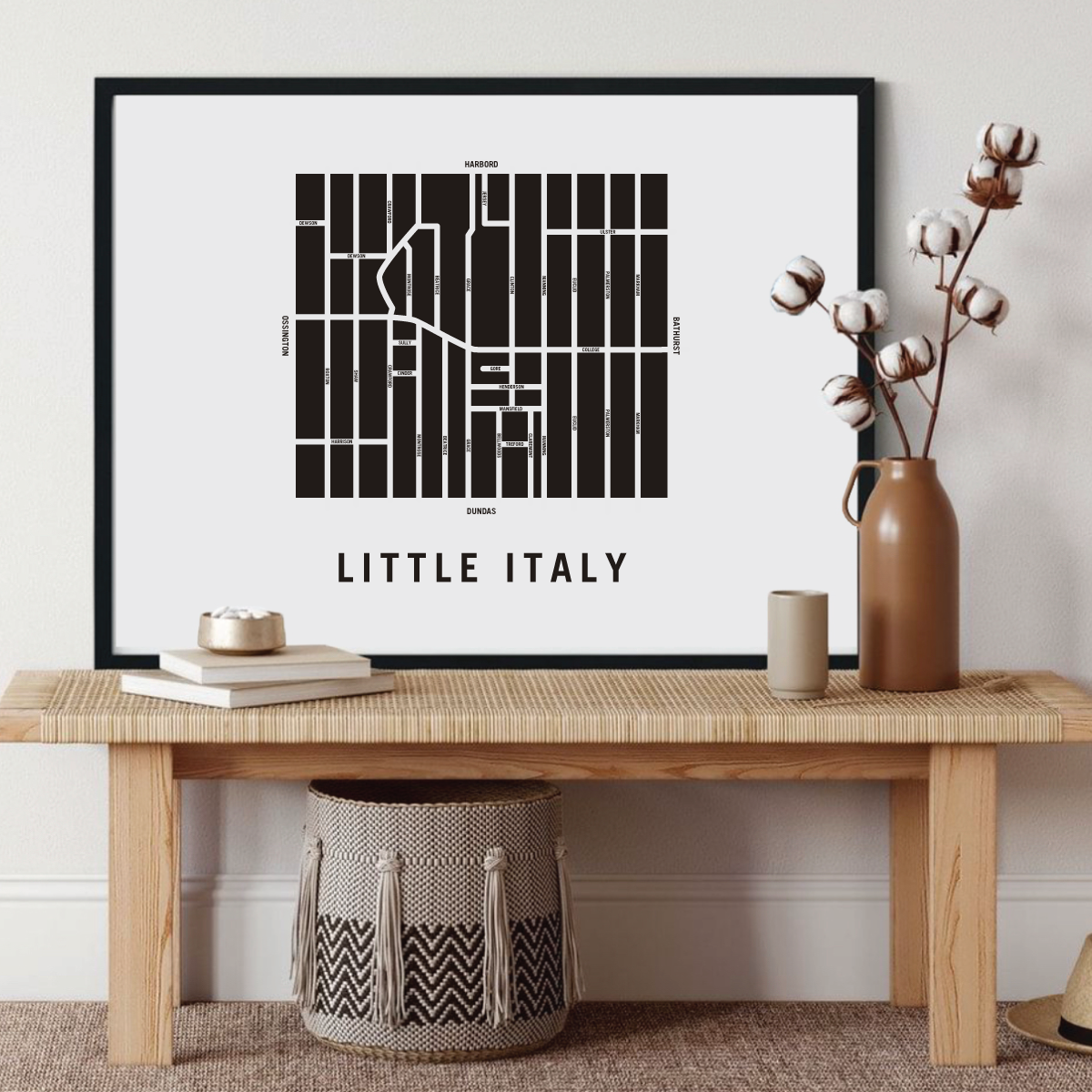 Little Italy Map, Toronto