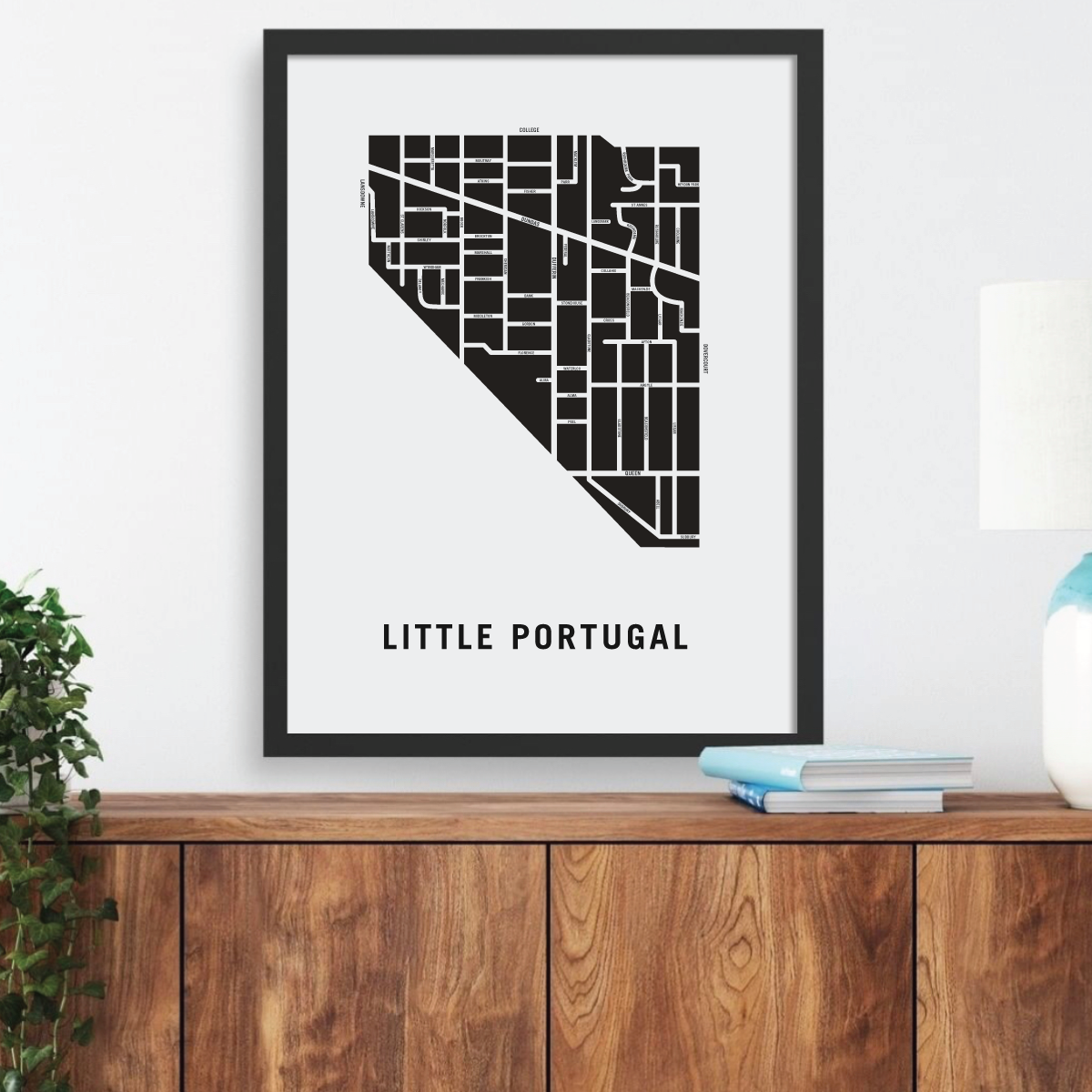 Little Portugal Map, Toronto